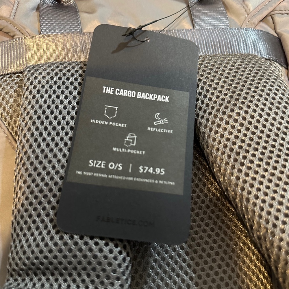 Fabletics Gray Backpack - image 6